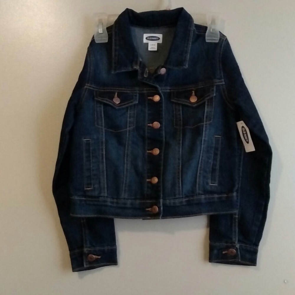 Old Navy girls or boys Blue Jean Jacket. - Picture 1 of 6